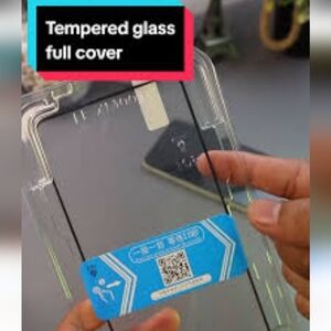 I Phone 12/13 6.1  Tempered Glass Full Cover NWT